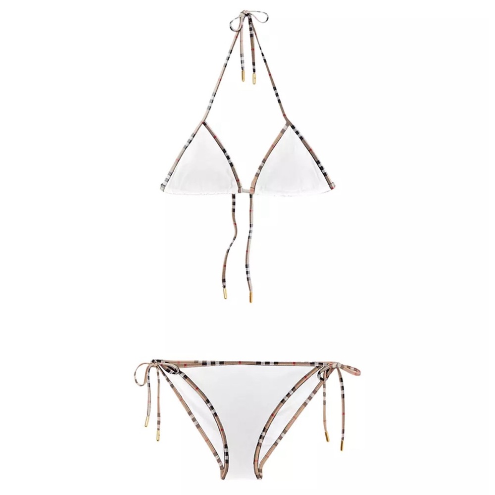 Burberry two piece bikini